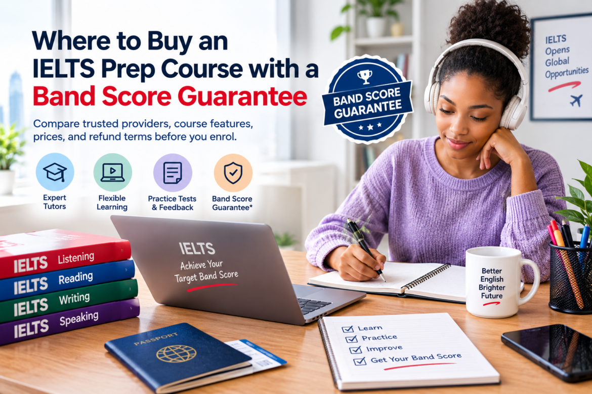 Where to Buy an IELTS Prep Course with a Band Score Guarantee