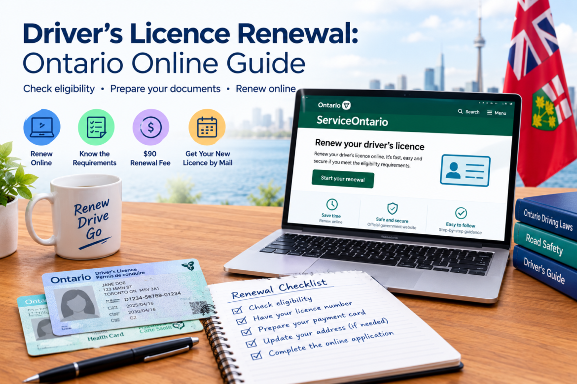Ontario Driver’s Licence Renewal Online: What You Need to Know