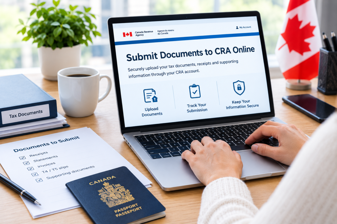 How to Submit Documents to CRA Online